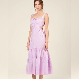 NICHOLAS Betty Cutout Midi Dress